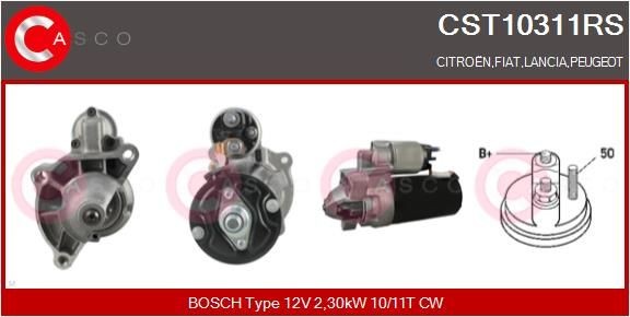 CASCO CCH77016KS Coreassy turbina ASTRA 2.0 Turbo (L08) 170 CV Benzina 2010