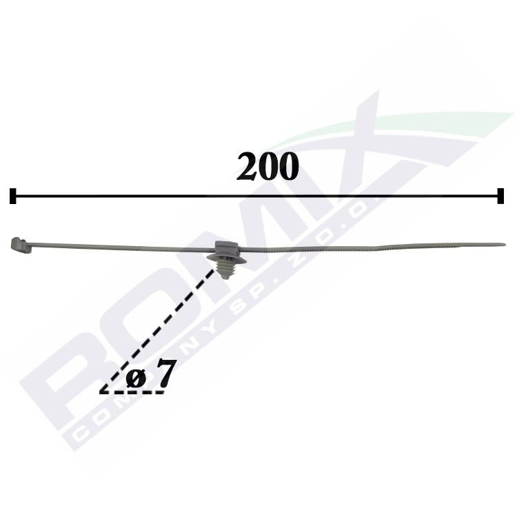 ROMIX Clip, trim / protective strip Article number: C70637 cheaply