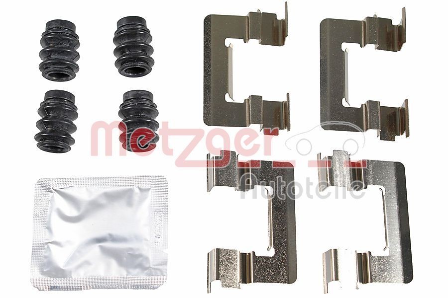METZGER 109-0164 Σετ βοηθ. εξαρτημάτων, τακάκια φρένων XC40 T5 Plug-in Hybrid Polestar Performance 194 PS βενζινοκίνητο/ηλεκτροκίνητο
