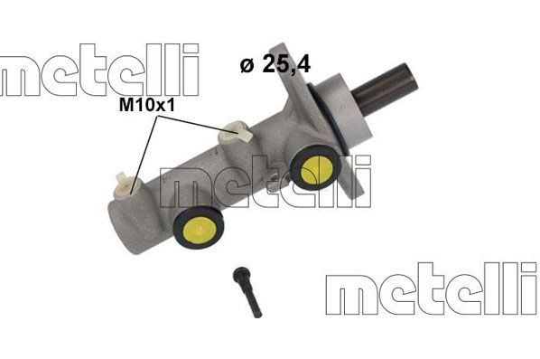 METELLI Peapiduri silinder Artikli number: 05-1178 soodsalt