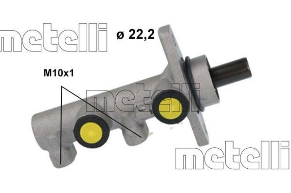 METELLI Peapiduri silinder Artikli number: 05-1231 soodsalt