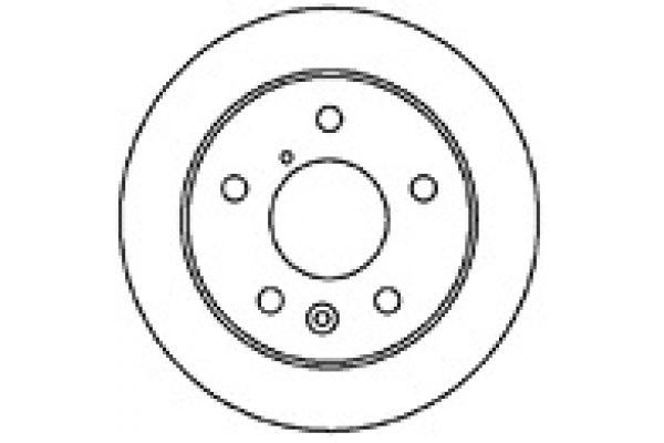 MAPCO Brake disc Article number: 25537 cheaply