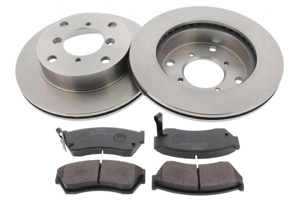 MAPCO Brake discs and pads set Article number: 47593 cheaply