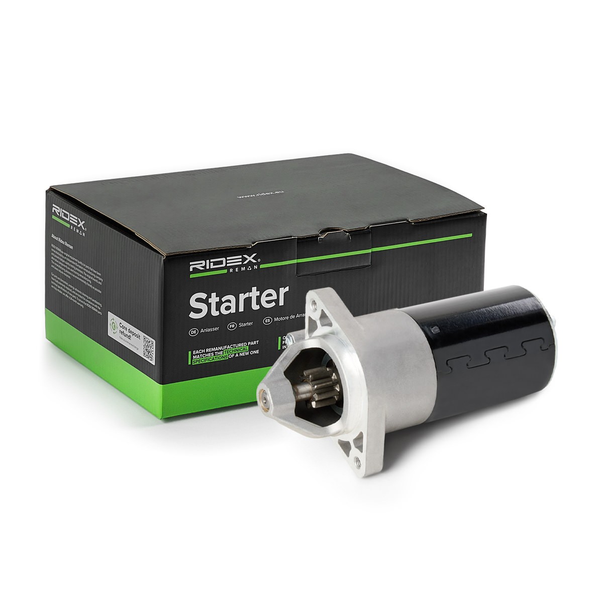 RIDEX REMAN Starter motor Article number: 2S0382R cheaply