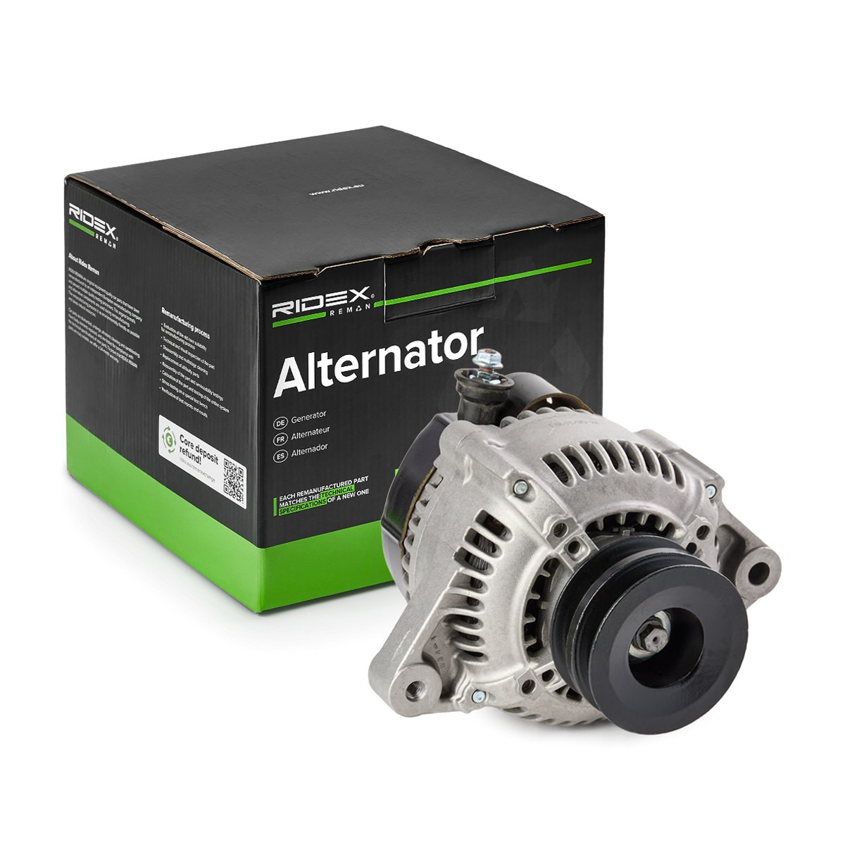 RIDEX REMAN Alternator Article number: 4G0171R cheaply