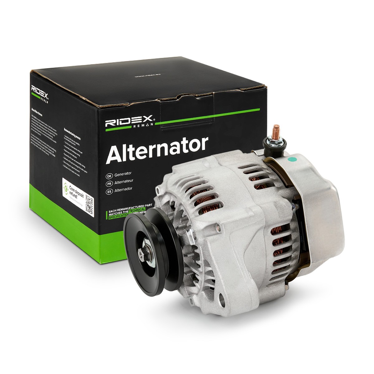 RIDEX REMAN Alternator Article number: 4G0953R cheaply