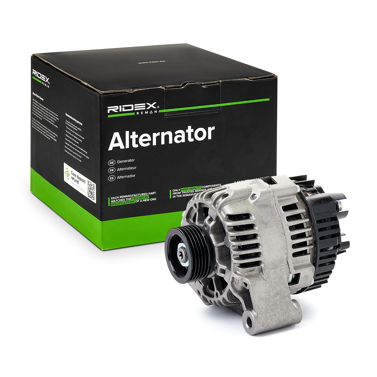 RIDEX REMAN Alternator Article number: 4G0503R cheaply