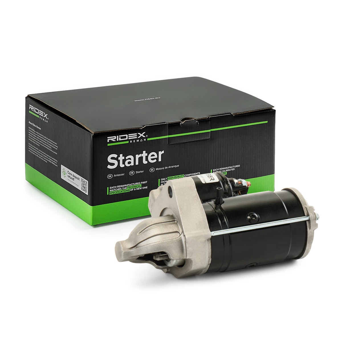 RIDEX REMAN Starter motor Article number: 2S0998R cheaply