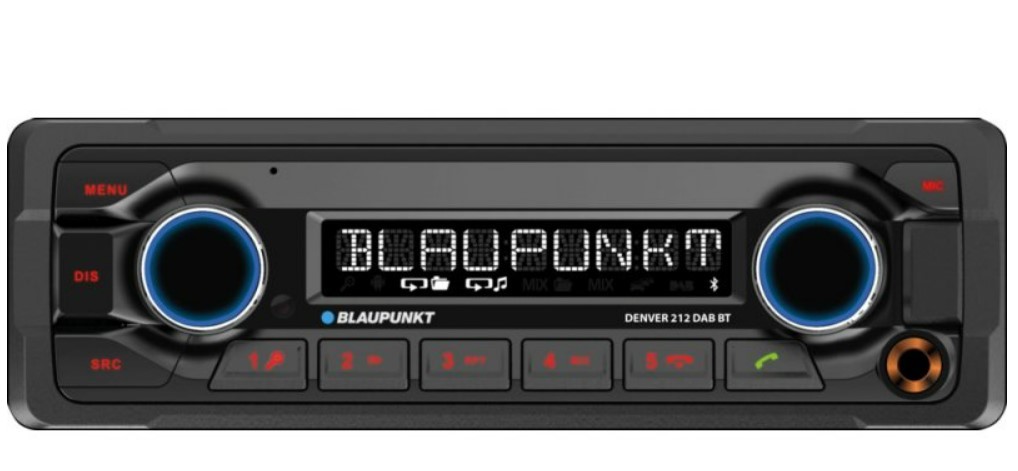 BLAUPUNKT Bilradio Denver 212 DAB BT Varenummer: 2001018000002 billige
