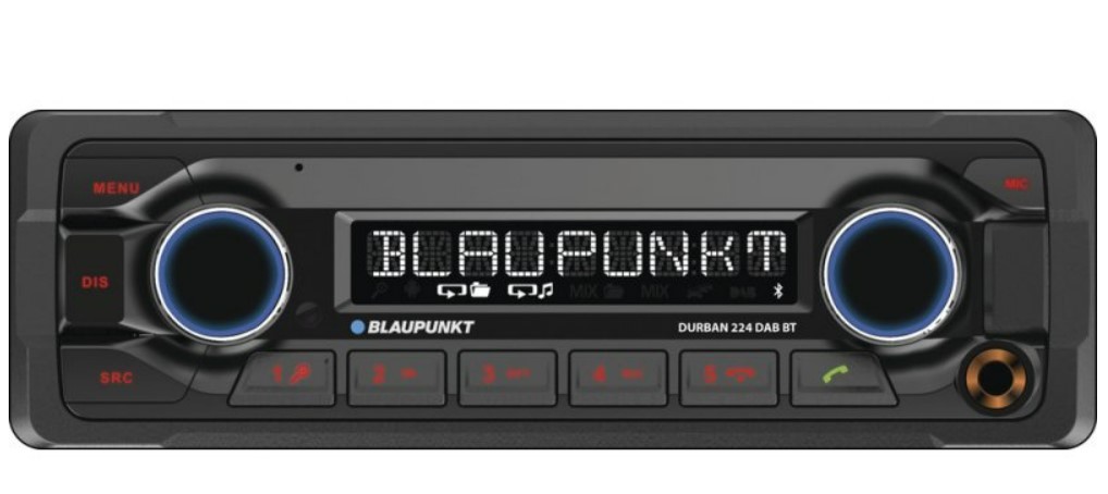 BLAUPUNKT Bilradio Durban 224 DAB BT Varenummer: 2001018000001 billige