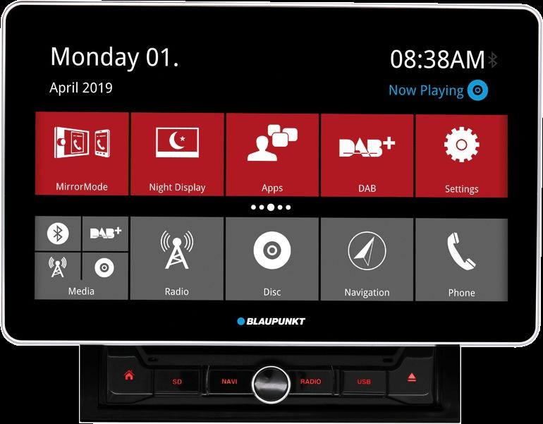 BLAUPUNKT Car multimedia system Hamburg 990 Article number: 2002019118440 cheaply