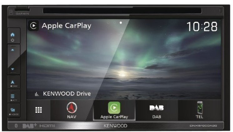 KENWOOD Multimedie radio Varenummer: DNX-5190DABS billige