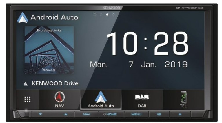 KENWOOD Multimedie radio Varenummer: DNX-7190DABS billige