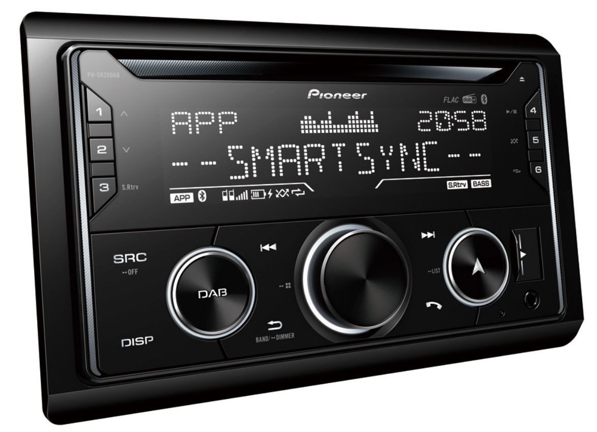 PIONEER Bilradio Varenummer: FH-S820DABAN billige