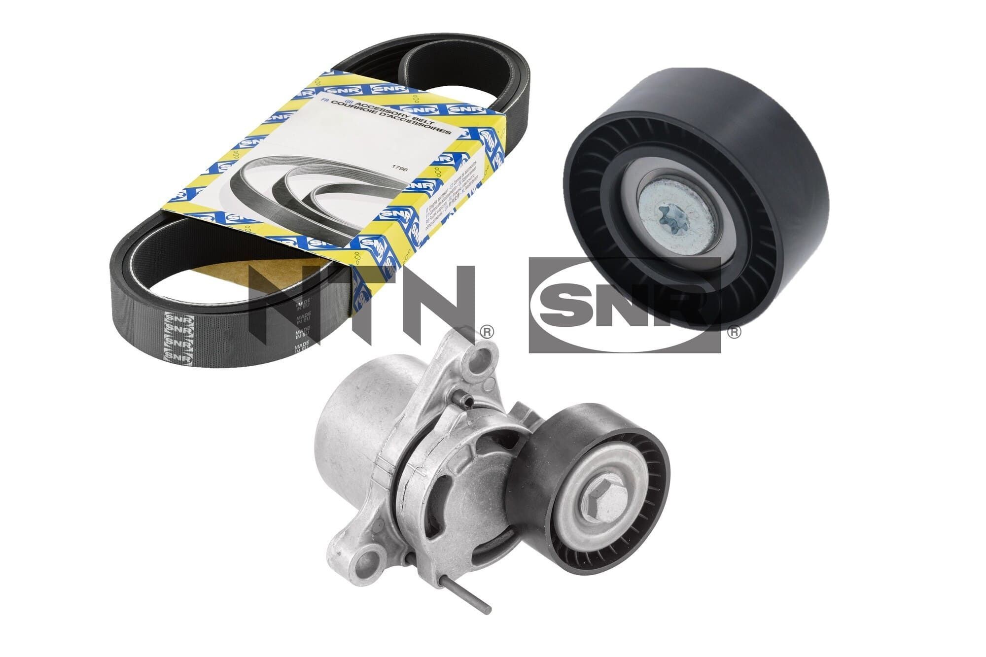 SNR V-Ribbed Belt Set Article number: KA850.07 cheaply