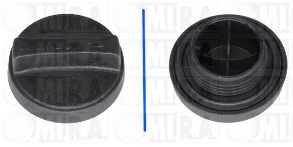 MI.R.A. 23/3751 Oil filler cap RAV 4 2.0 VVTi (MXAA52) 173 PS Petrol