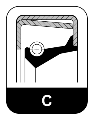 ELRING Shaft Seal, wheel hub Article number: 042.684 cheaply