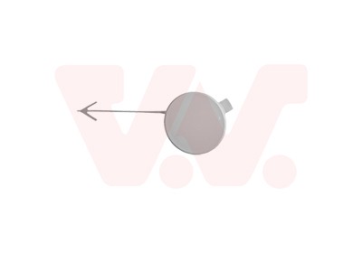 VAN WEZEL 7624587 Flap, tow hook OCTAVIA 1.4 TSI G-TEC 110 PS Petrol/Natural Gas (CNG) 2020