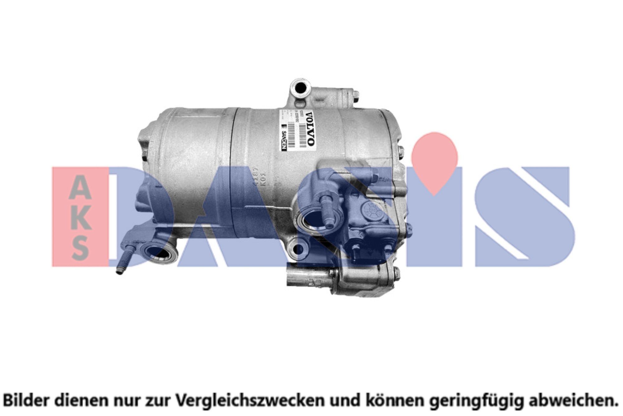 AKS DASIS Air conditioning compressor Article number: 850460N cheaply
