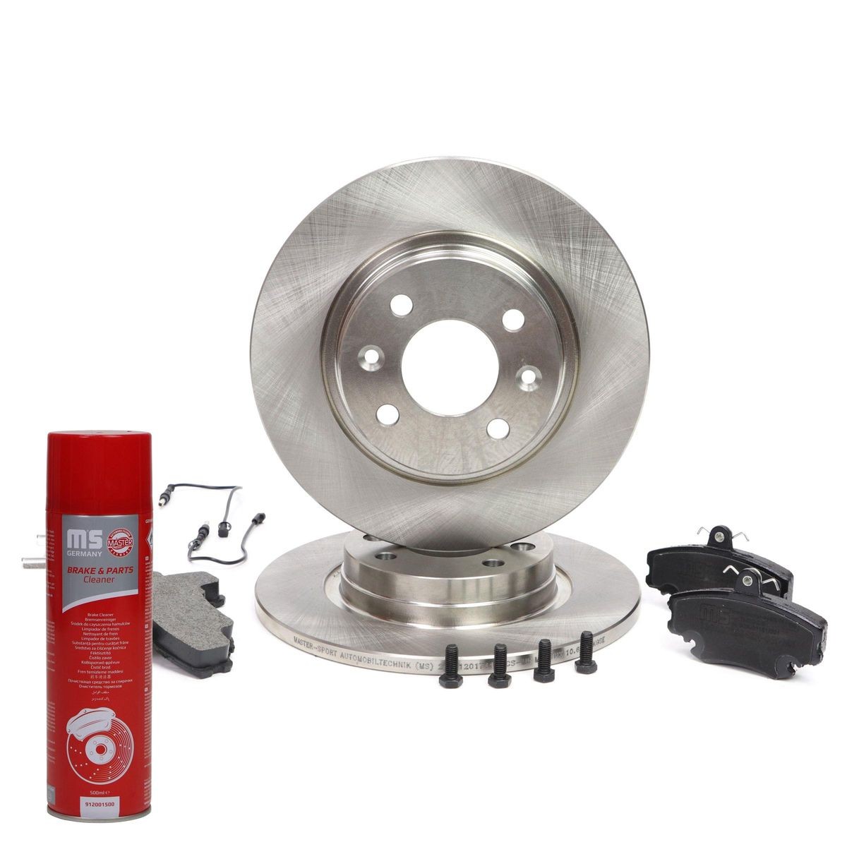 MASTER-SPORT Brake discs and pads set Article number: 201201710P cheaply