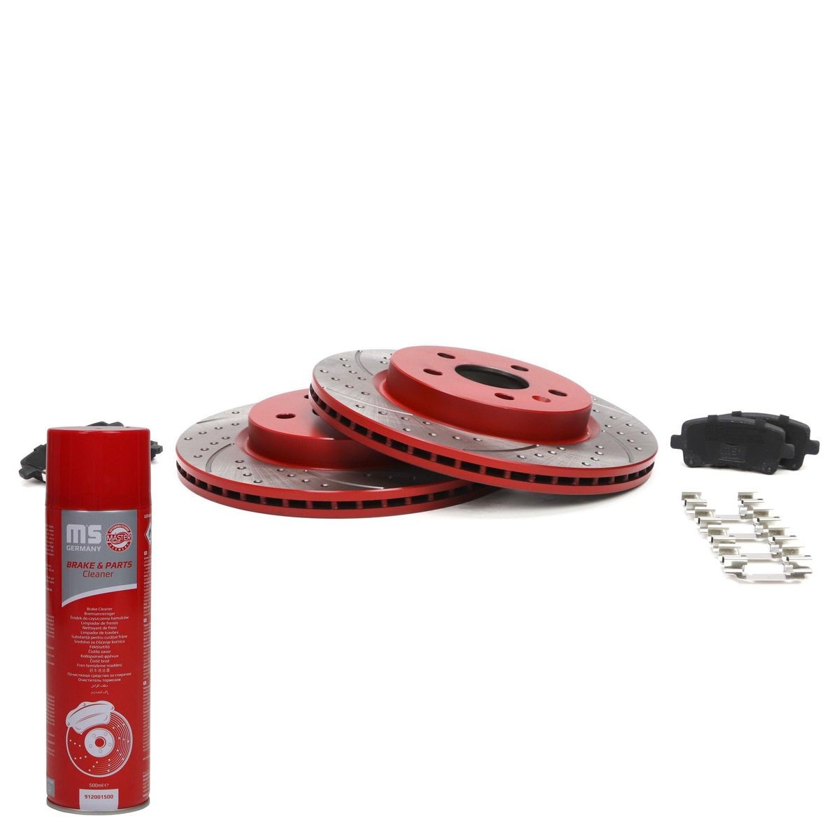 MASTER-SPORT Brake discs and pads set Article number: 202321140P cheaply