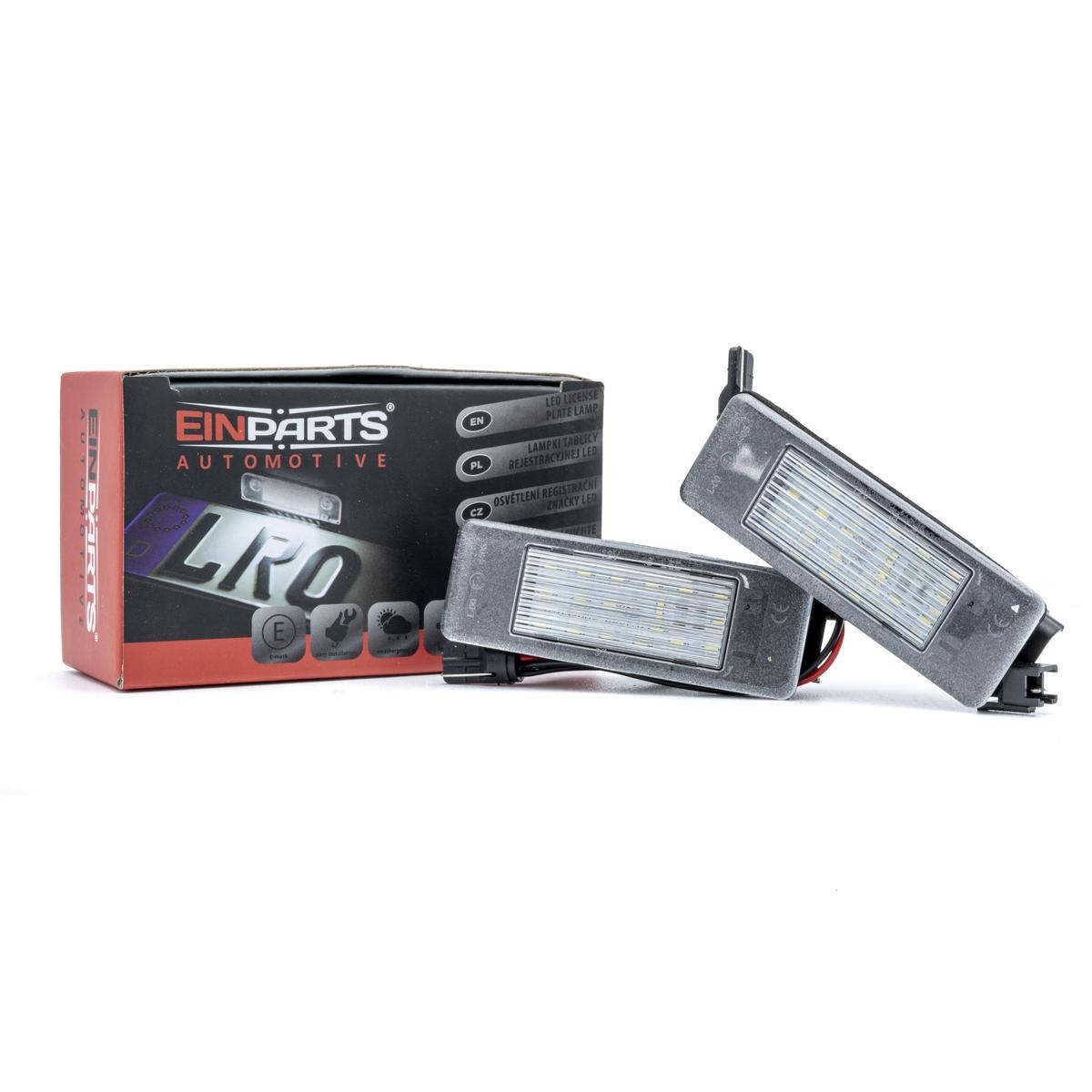 EINPARTS Licence Plate Light Article number: EP132 cheaply