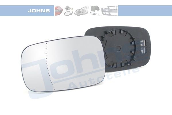 JOHNS Mirror Glass, outside mirror Article number: 60 22 37-81 cheaply