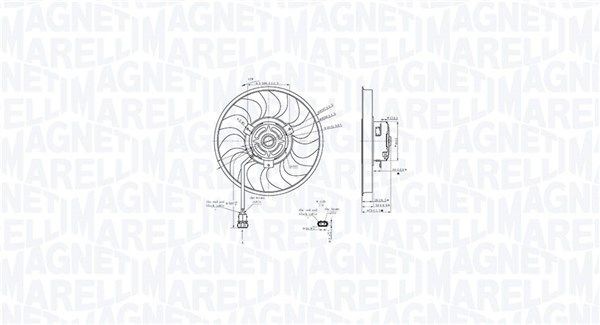 MAGNETI MARELLI Fan, radiator Article number: 069422888010 cheaply