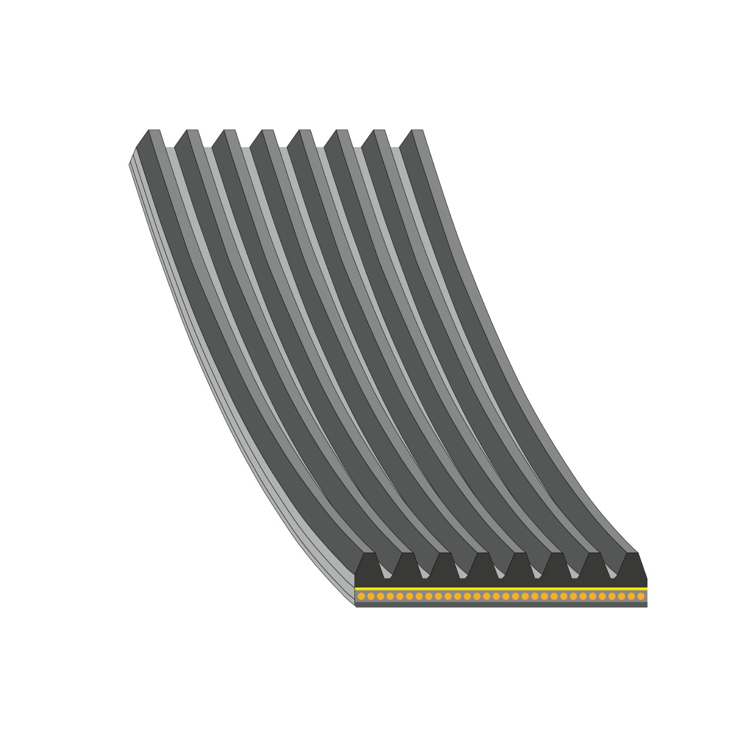 FEBI BILSTEIN Serpentine belt Article number: 184924 cheaply