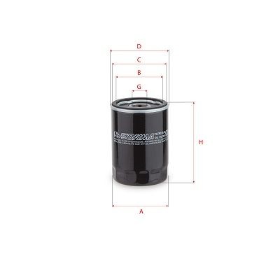 SOFIMA Oil filter Article number: S 3753 R cheaply