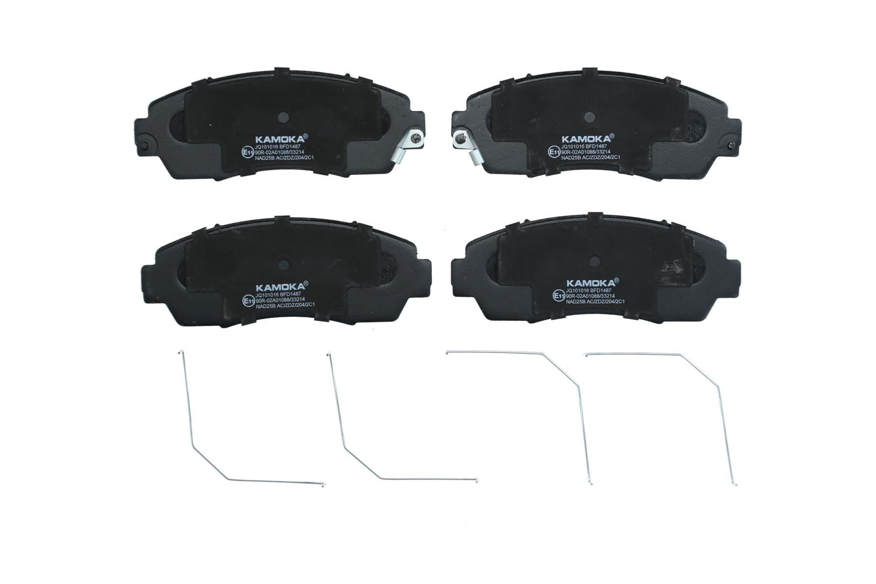 KAMOKA Brake pad set Article number: JQ101016 cheaply