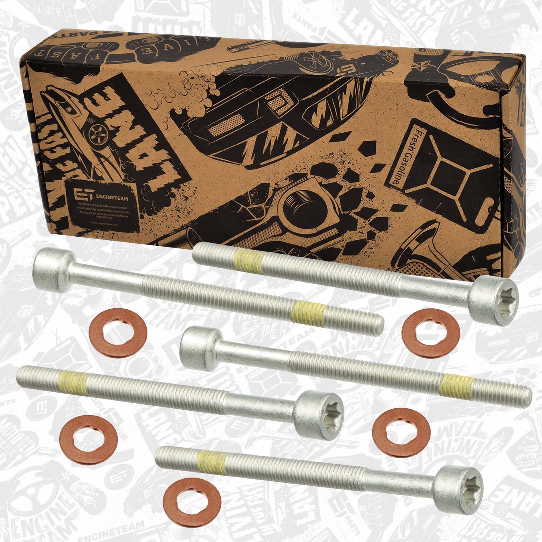 ET ENGINETEAM BS0049VR2 Screw, injection nozzle holder E-Class E 270 CDI 2.7 (211.216) 163 PS Diesel 2009