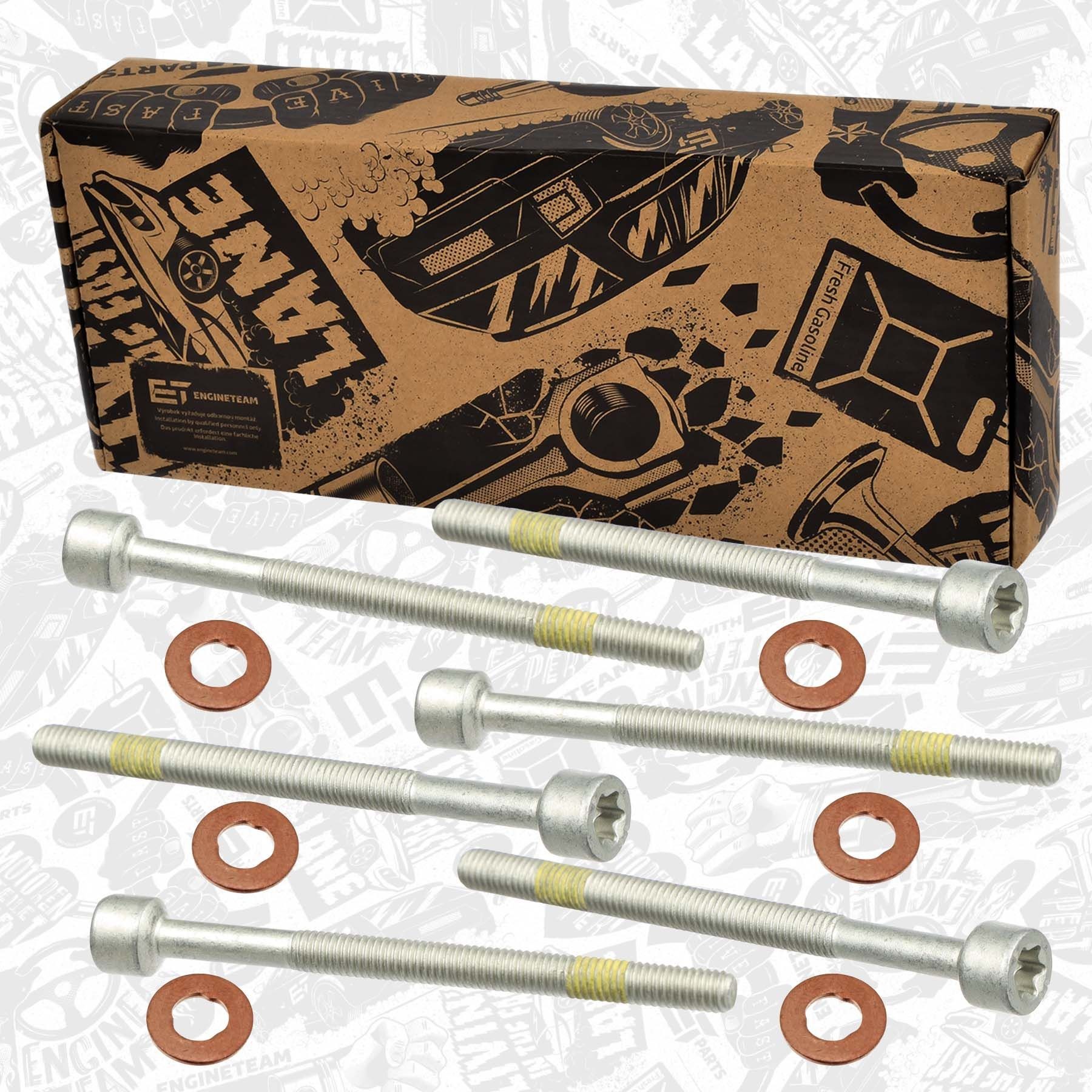 ET ENGINETEAM BS0049VR3 Screw, injection nozzle holder E-Class E 320 T CDI 3.0 (211.222) (OM 642.920) 211 PS Diesel 2009