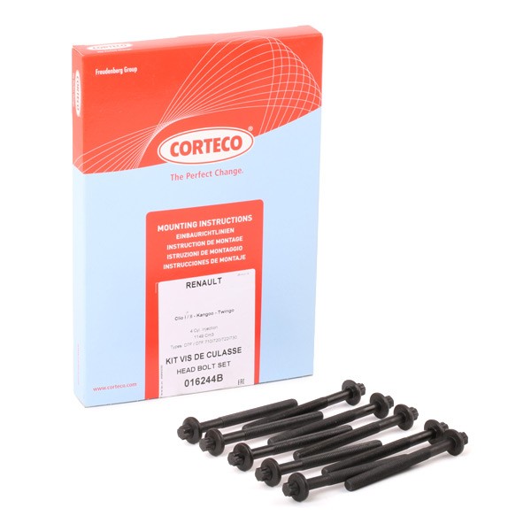 CORTECO Bolt Kit, cylinder head Article number: 016244B cheaply