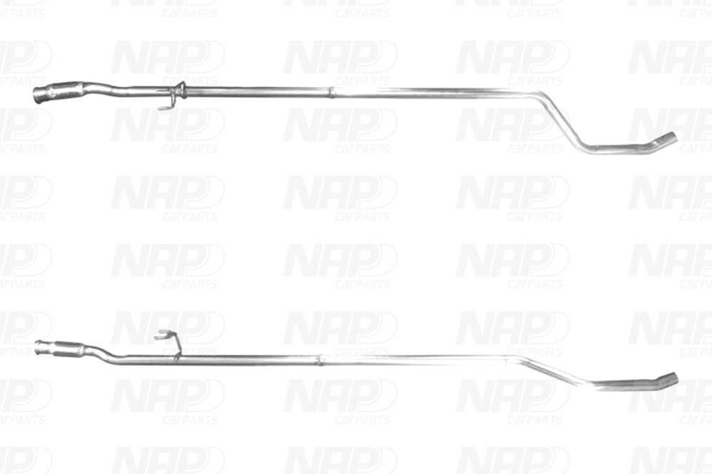 NAP carparts Udstødningsrør Varenummer: CAC10623 billige