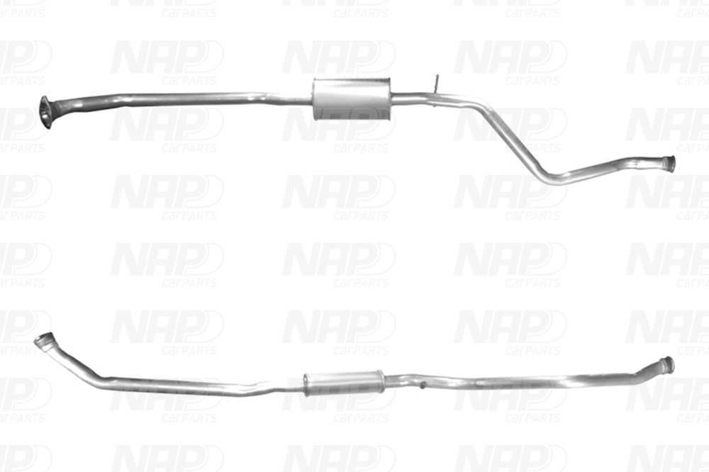 NAP carparts Exhaust Pipe Article number: CAF10585 cheaply