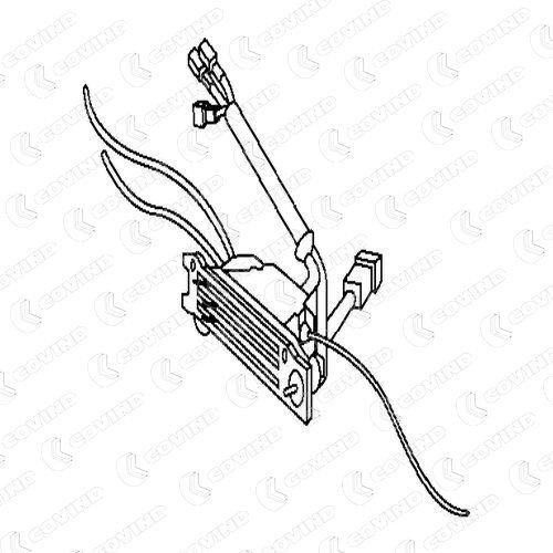 COVIND Cowling, radiator fan Article number: 038/433 cheaply