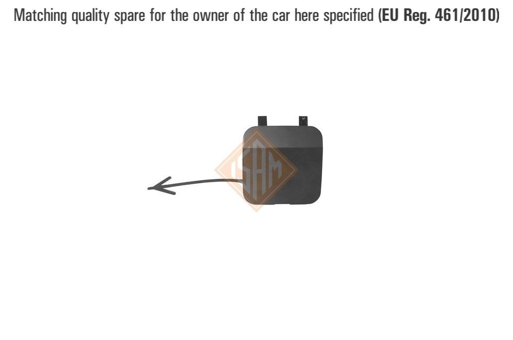 ISAM 0745821 Bumper Cover, towing device CORSA 1.3 CDTI (08, 68) 95 PS Diesel