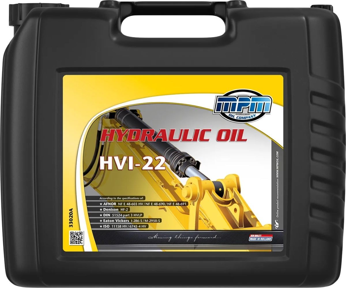MPM Hydraulikolie HVI 22 Varenummer: 33020A billige