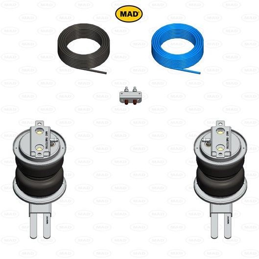 MAD NR-077064-B Air Spring, suspension D-MAX 3.0 DiTD 4x4 (TFS77H) 131 PS Diesel 2012