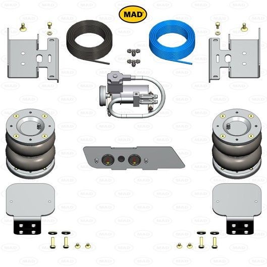 MAD NR-147574-CS Air Spring, suspension MASTER 2.3 dCi 145 RWD (UV0F, UV0E, HV0E, HV0F, HV0T, HV10,... 146 PS Diesel