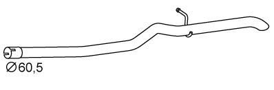 VEGAZ Exhaust Pipe Article number: FR-482 cheaply