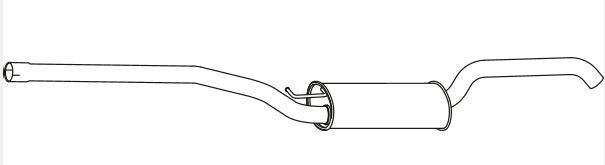 VEGAZ Middle silencer Article number: FS-774 cheaply