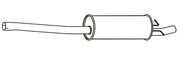 VEGAZ Middle silencer Article number: FS-799 cheaply