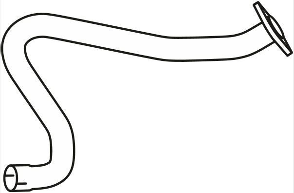 VEGAZ Exhaust Pipe Article number: MZR-182 cheaply