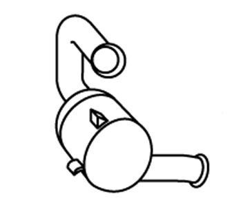 VEGAZ Catalytic converter Article number: PGK-872 cheaply