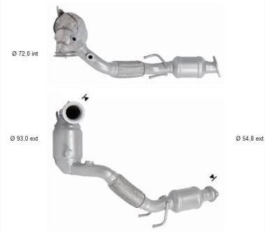 VEGAZ Catalytic converter Article number: SKK-923 cheaply