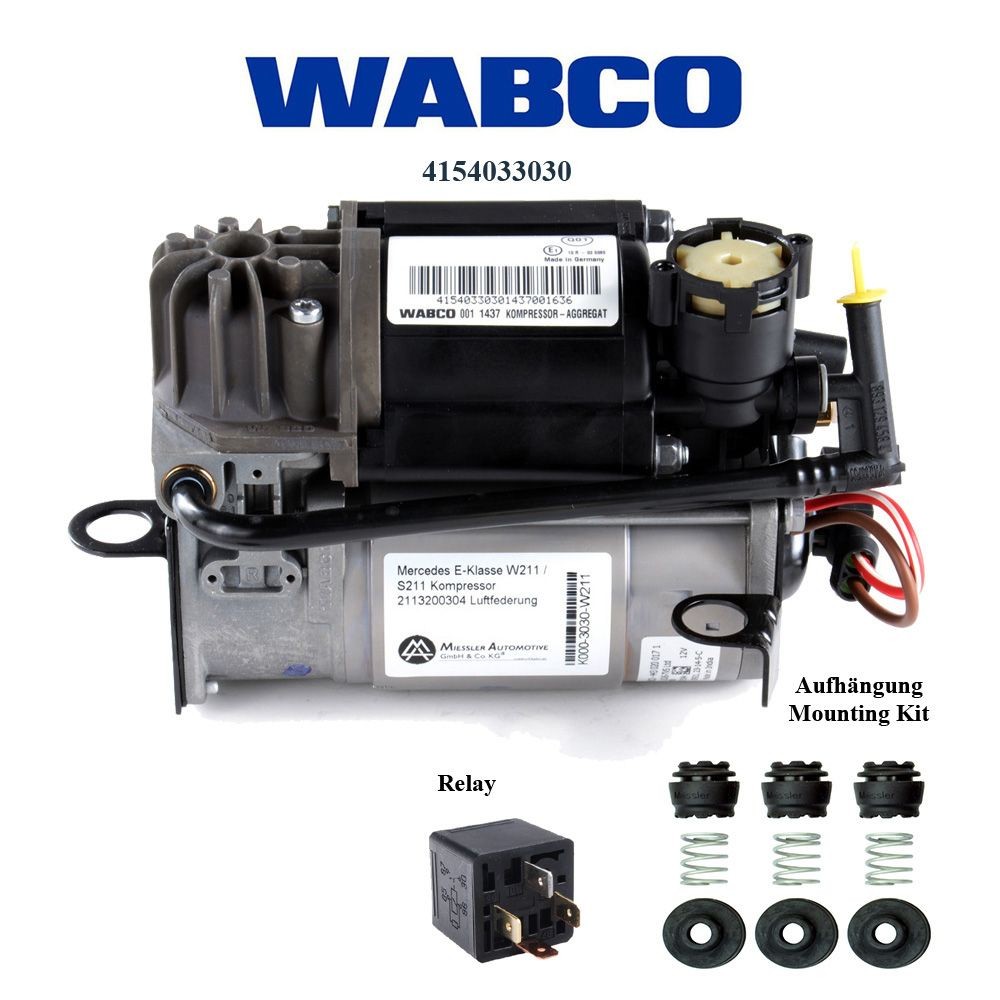 MiesslerAutomotive 2995-04-0304 Air suspension compressor E-Class 3.5 4-matic 279 PS Petrol 2009