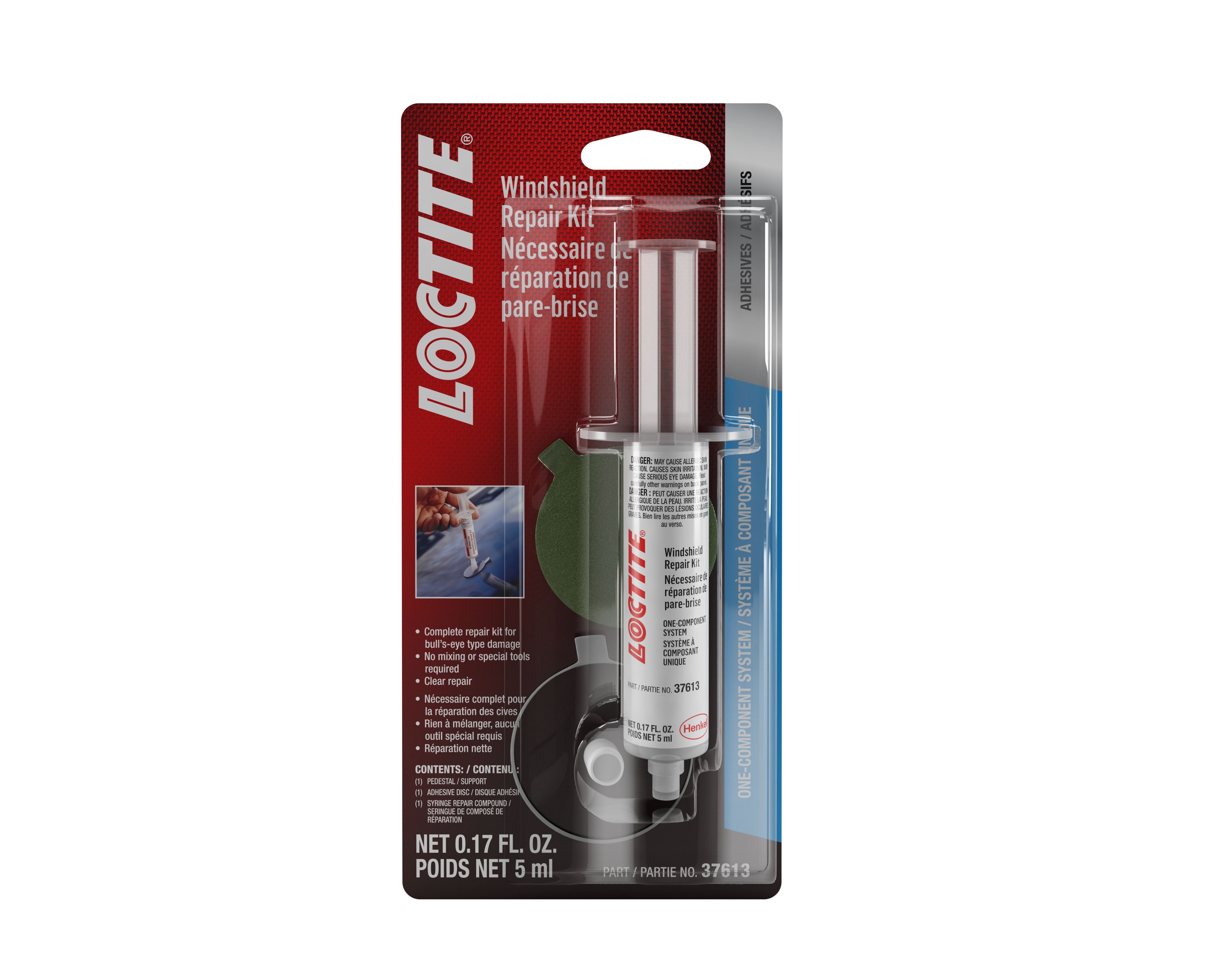 LOCTITE Reparationssæt, stenslag (rude) Varenummer: 504465 billige