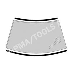 PMA Trim- / Protection Strip, windscreen Article number: 356408101 cheaply